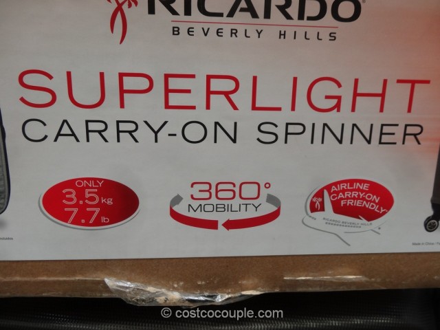 Ricardo 20-Inch Superlight Carry-On Spinner Costco 4