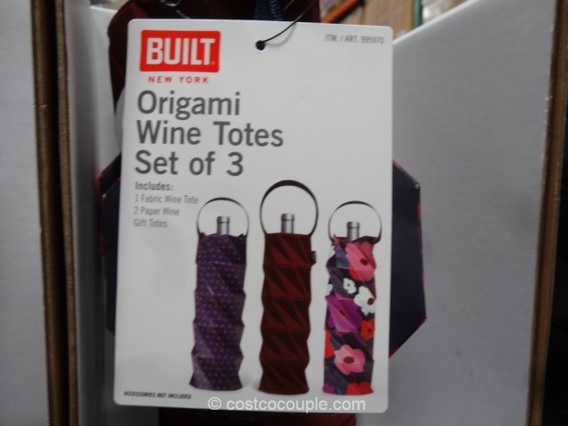 Built NY Origami Wine Totes Costco 3