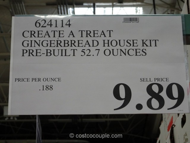 Create A Treat Gingerbread House Kit Costco 1