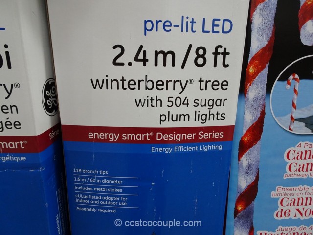 GE Winterberry LED Tree Costco 5