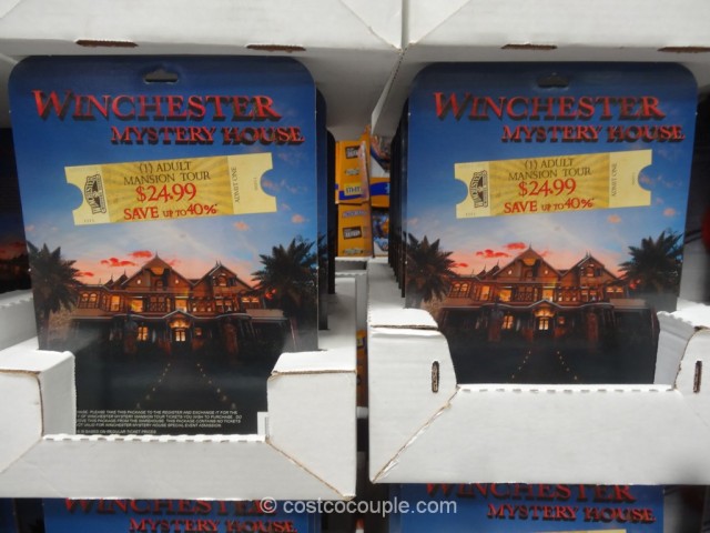 Gift Card Winchester Mystery House Costco 2