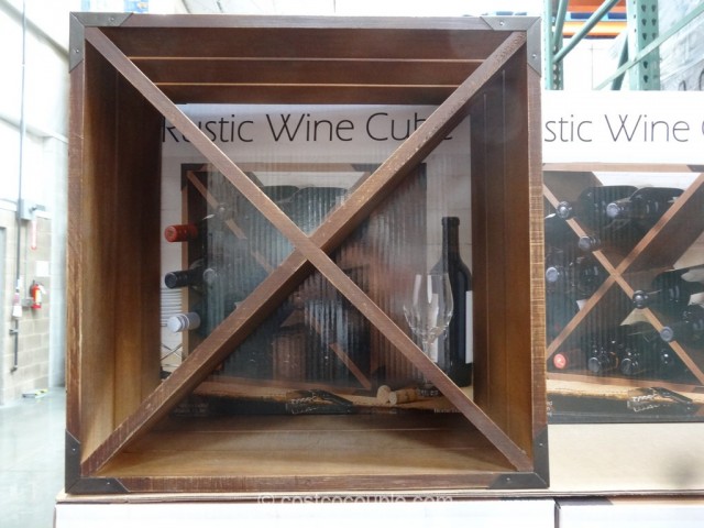 Home Traditions Rustic Wine Cube Costco 3