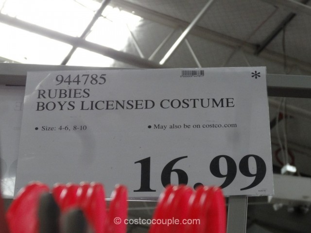 Rubies Boys' Licensed Costume Costco 1