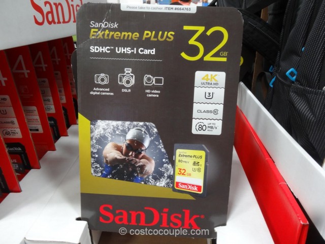 Sandisk Extreme Plus 32GB SD Card Costco 3