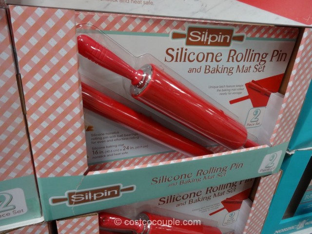 Sil-Pin Silicone Rolling Pin Set Costco 2