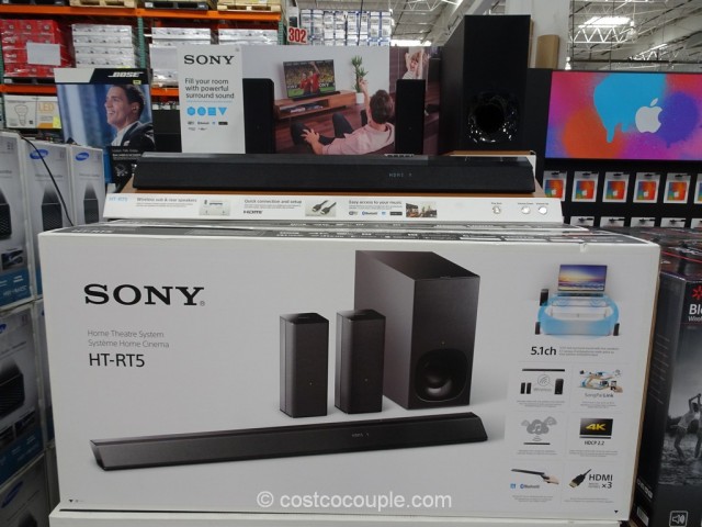 Sony Soundbar Home Theater System HT-RT5 Costco 2
