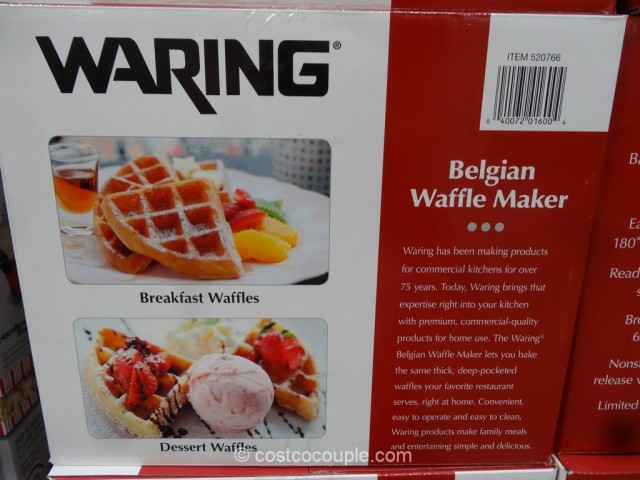 Waring Pro Belgian Waffle Maker Costco 5