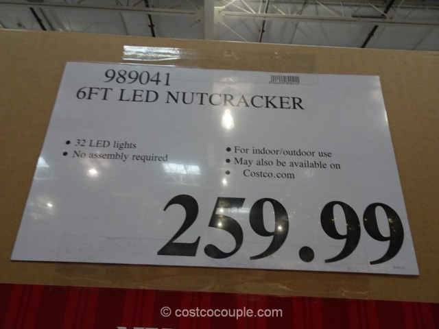 6-FT LED Nutcracker Costco 1