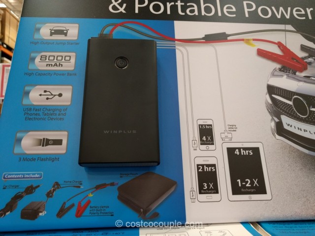 Car Jump Start and Portable Power Bank Costco 3