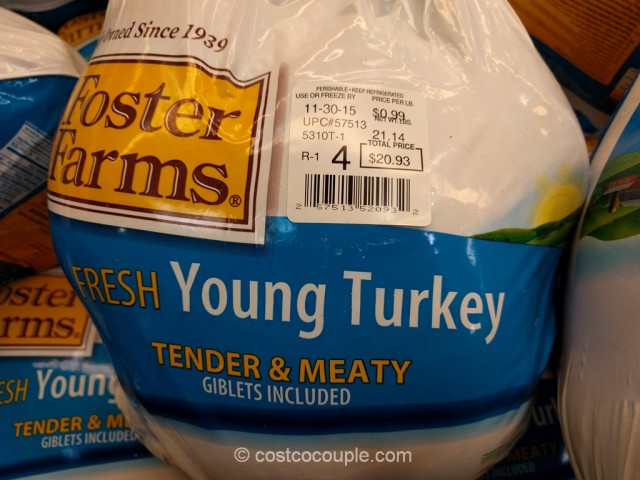 Foster Farms Fresh Young Turkey Costco 2