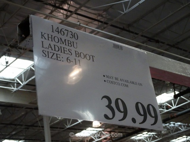Khombu Ladies Boot Costco 1