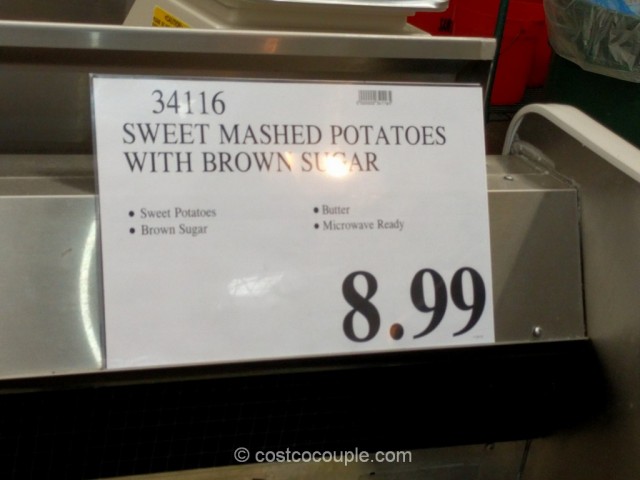Mashed Sweet Potatoes with Brown Sugar Costco 1