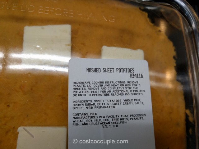 Mashed Sweet Potatoes with Brown Sugar Costco 4