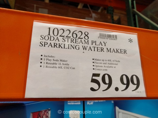 Soda Stream Play Sparkling Water Maker Costco 1