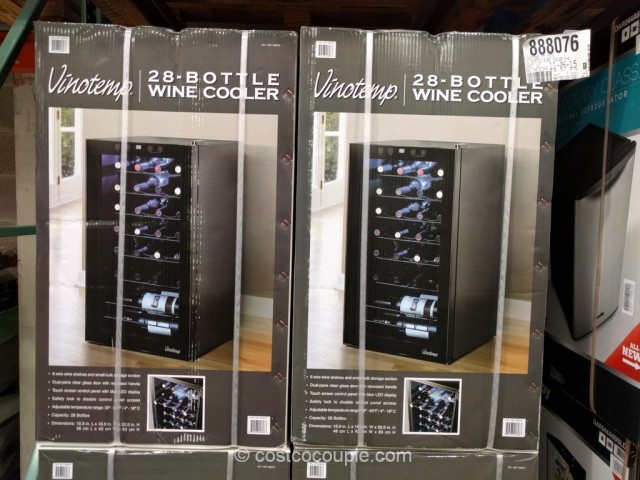 VinoTemp 28-Bottle Wine Cooler Costco 2