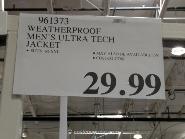 Weatherproof Mens Ultra Tech Jacket Costco 1
