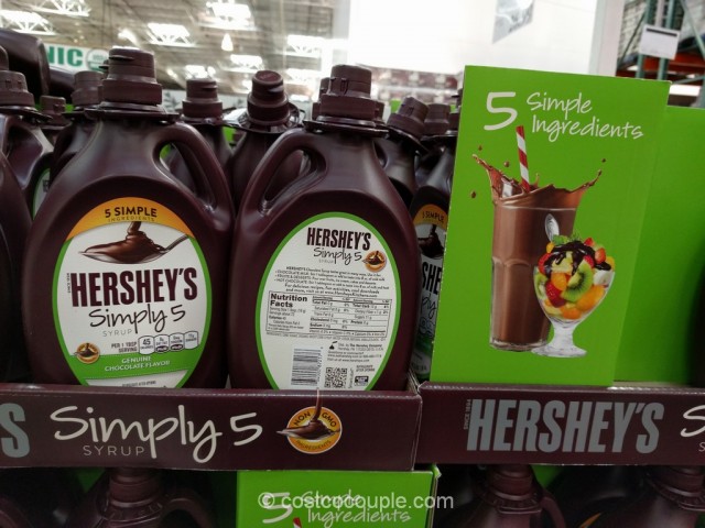 Hersheys Simply 5 Syrup Costco 2