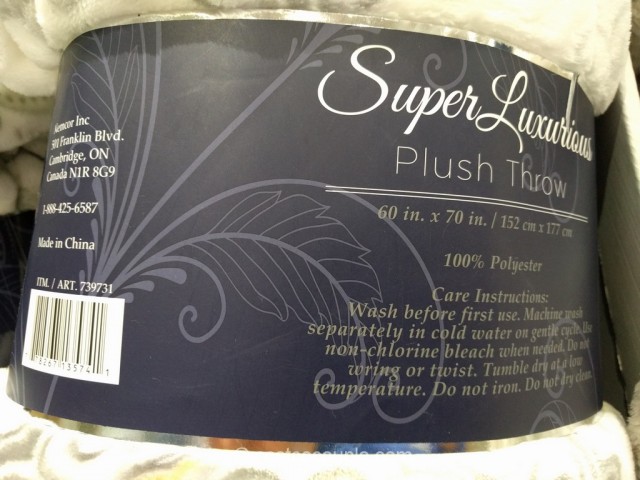 Life Comfort Super Luxurious Plush Throw Costco 4