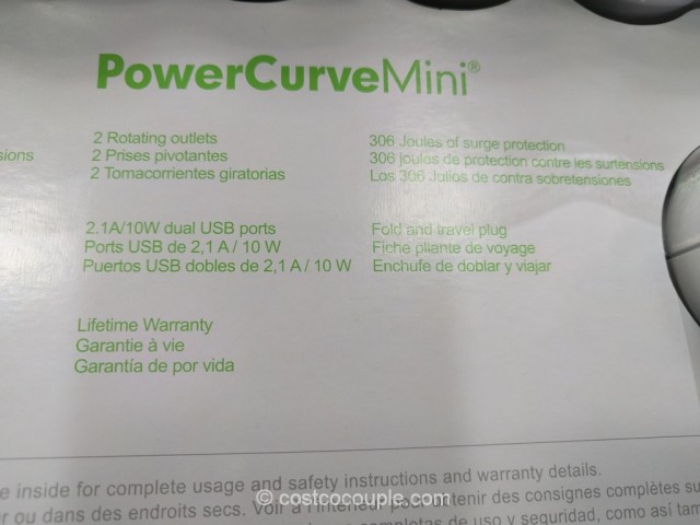 PowerCurve Surge Protector Combo Pack Costco 4