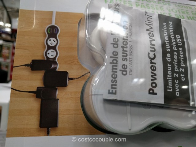 PowerCurve Surge Protector Combo Pack Costco 8
