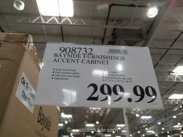 Bayside Furnishings Accent Cabinet Costco 1