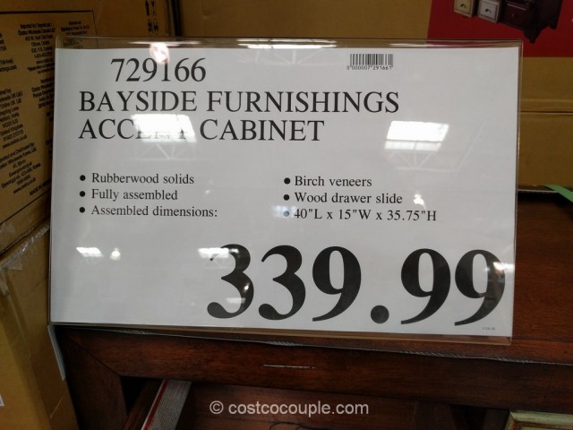 Bayside Furnishings 9-Drawer Accent Cabinet 1