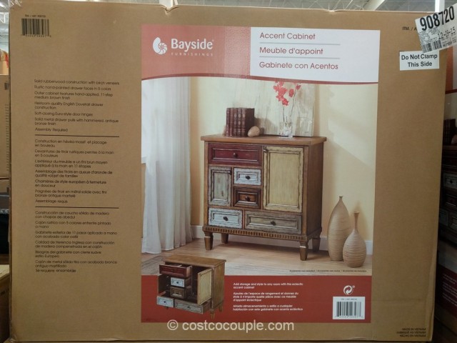 Bayside Furnishings Accent Cabinet Costco 6