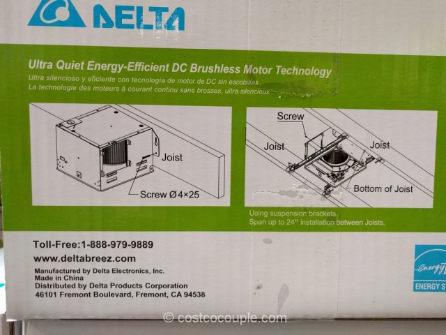 Delta Breez Ventilation Fan Costco 5