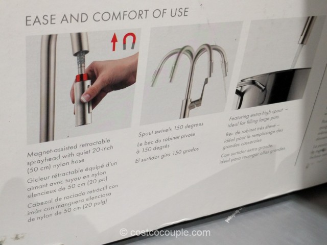 Hansgrohe Cento Pull-Down Kitchen Faucet Costco 4
