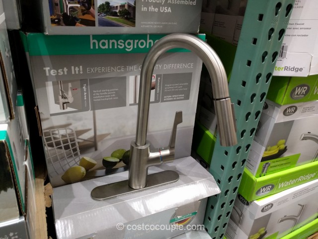Hansgrohe Cento Pull-Down Kitchen Faucet Costco 7