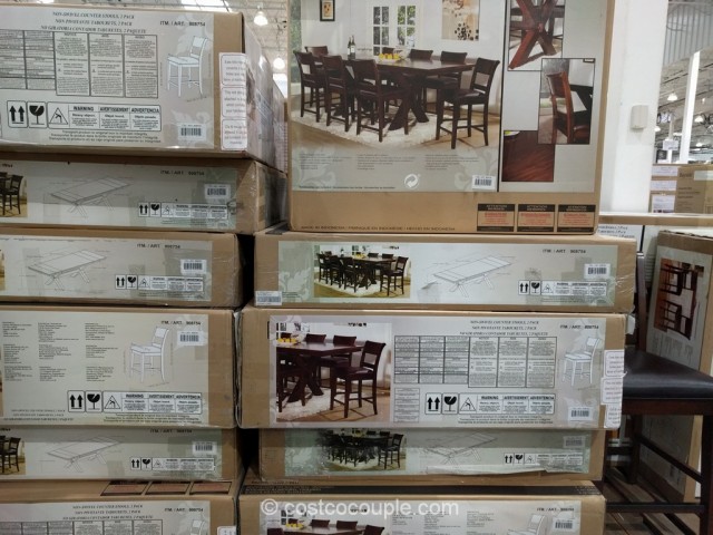 Hillsdale Furniture 9-Piece Counter Height Dining Set Costco 12