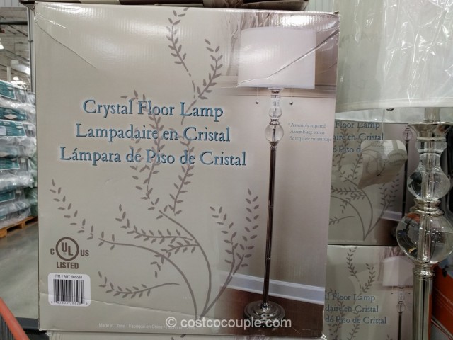 J Hunt Home Crystal Floor Lamp Costco 4
