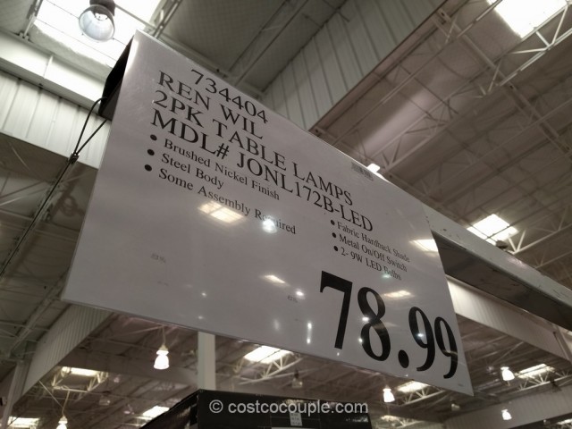 Ren Wil 2-Pack Table Lamps Costco 1