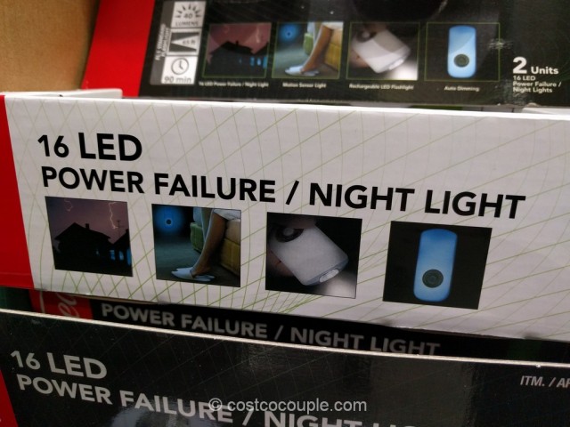 Sunbeam LED Power Failure Night Light Costco 3