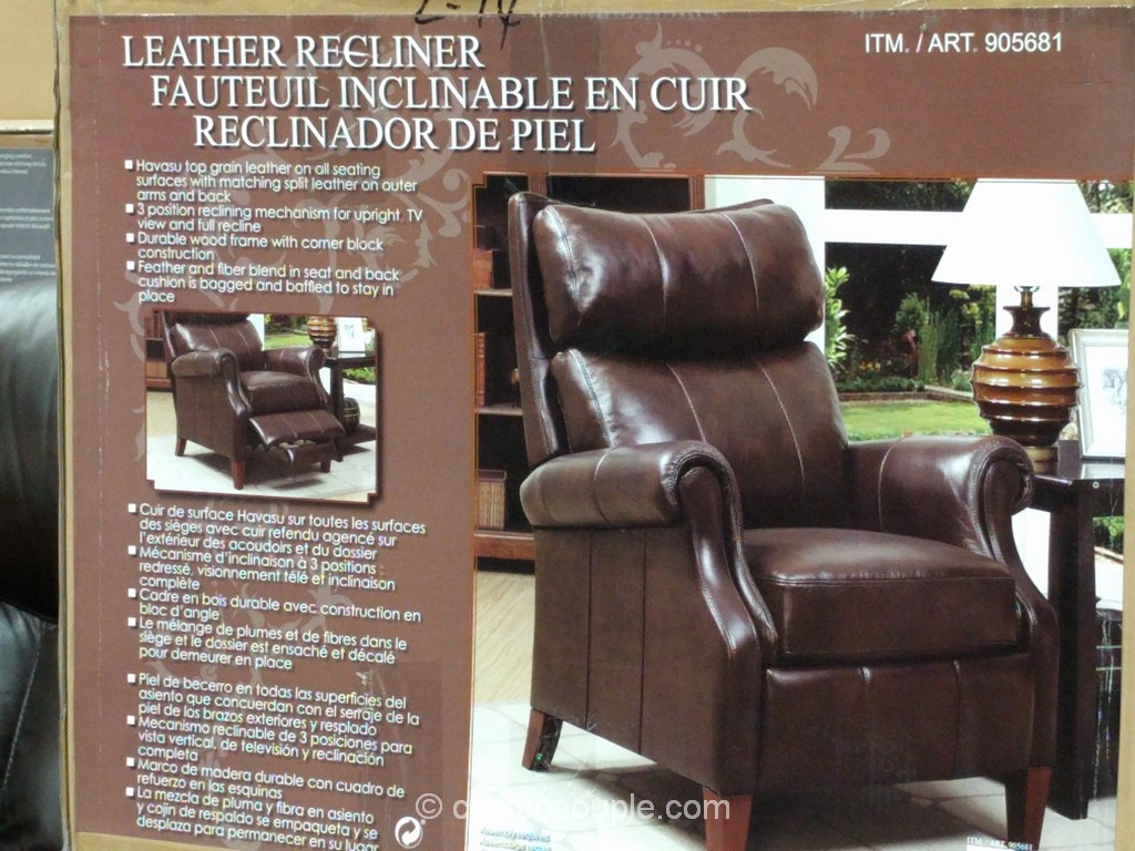 Synergy Home Furnishings Leather Recliner