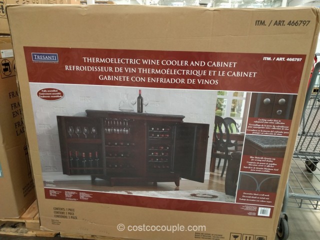 Tresanti Thermoelectric Wine Cooler And Cabinet Costco 2
