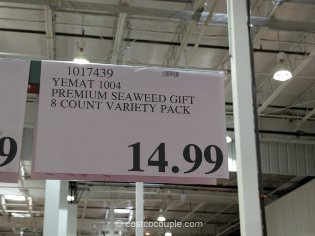 Yemat 1004 Premium Sweet Seaweed Gift Pack Costco 1