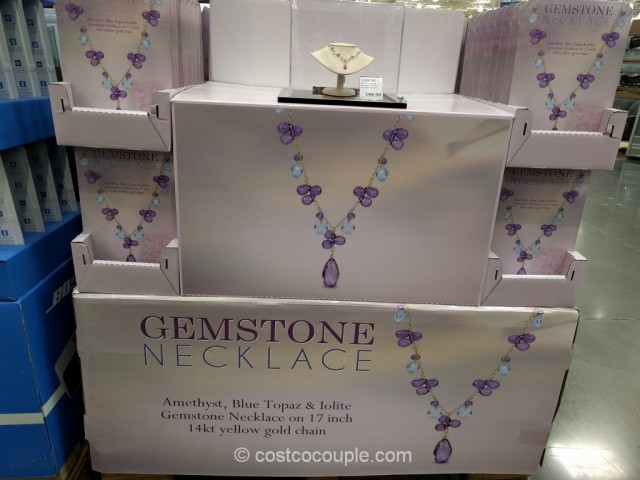 Gemstone Necklace Costco 1