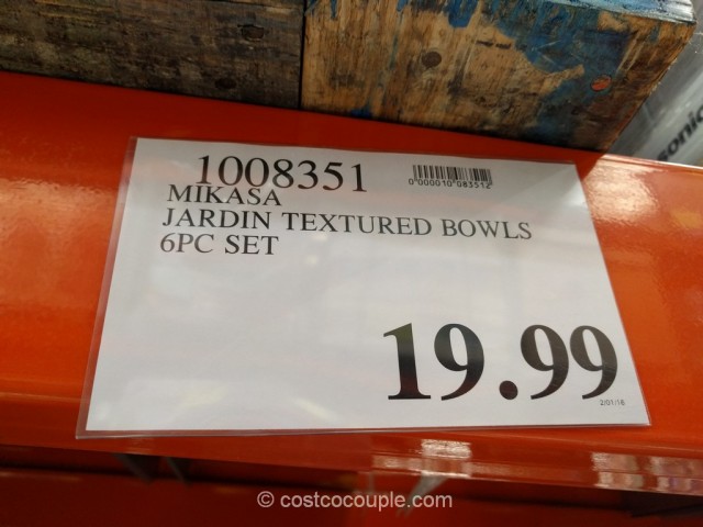 Mikasa Jardin Textured Bowls Costco 1
