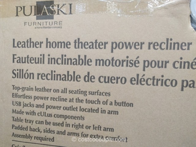 Pulaski Furniture Home Theater Power Recliner Costco 5