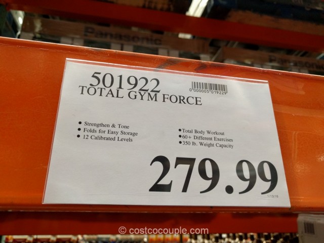 Total Gym Force Costco 1