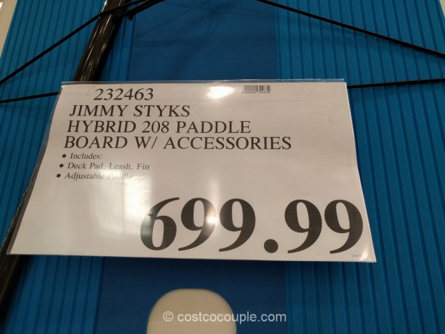 Jimmy Styks 208 Hybrid Stand-Up Paddle Board Costco 1
