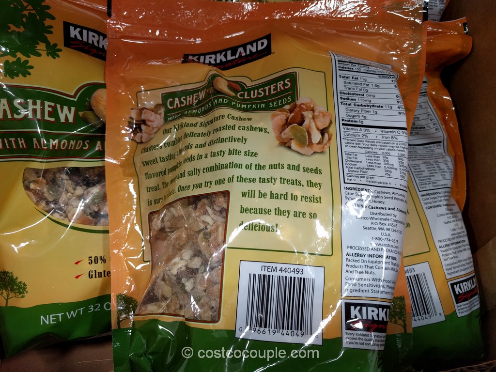 kirklands cashew clusters