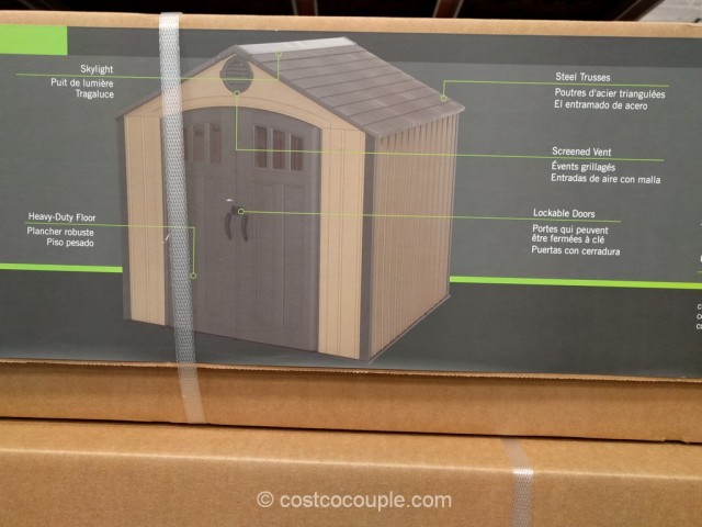 Lifetime Products Storage Shed Costco 5