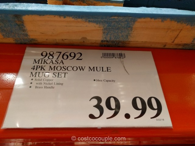 Mikasa Moscow Mule Mugs Costco 1