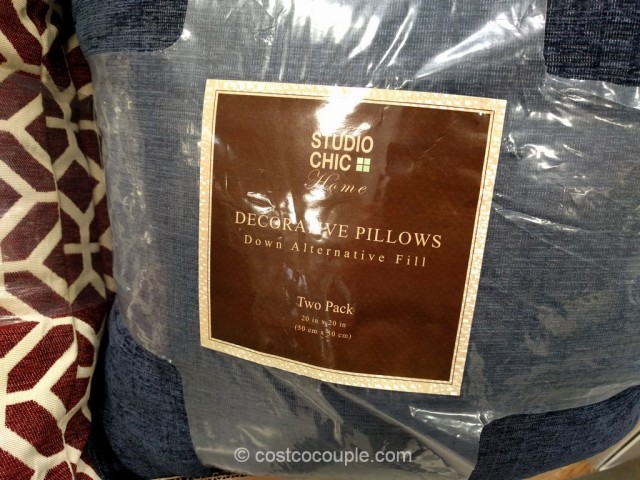 Studio Chic Decorative Pillows Costco 4