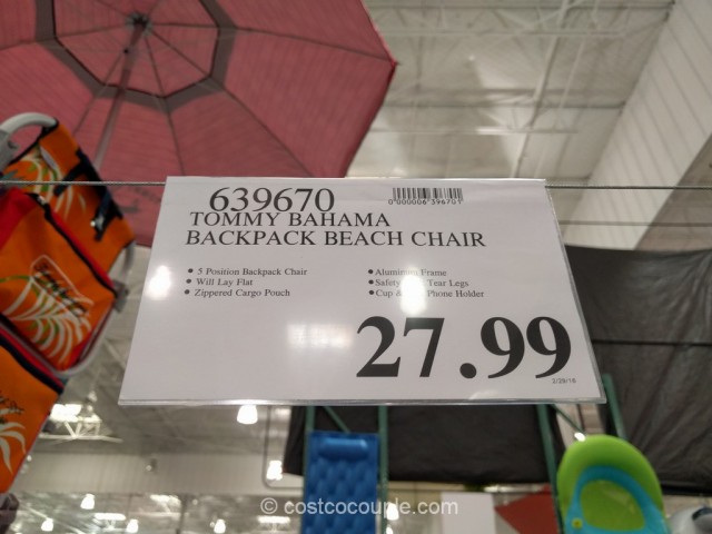 Tommy Bahama Backpack Beach Chair Costco 1