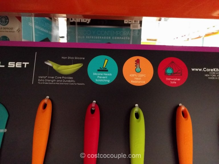 Core Home 10Piece Silicone Kitchen Utensil Set