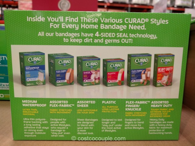 Curad Bandages Variety Pack Costco 4