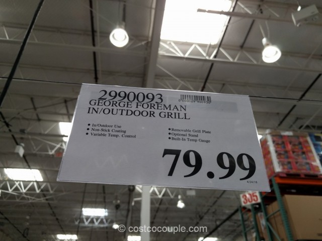 George Foreman Electric Grill Costco 1